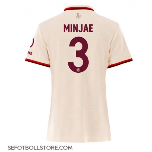 Bayern Munich Kim Min-jae #3 Replika Tredje Tröja Dam 2024-25 Kortärmad